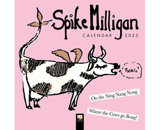 Spike Milligan Mini Wall Calendar 2025 Art Calendar