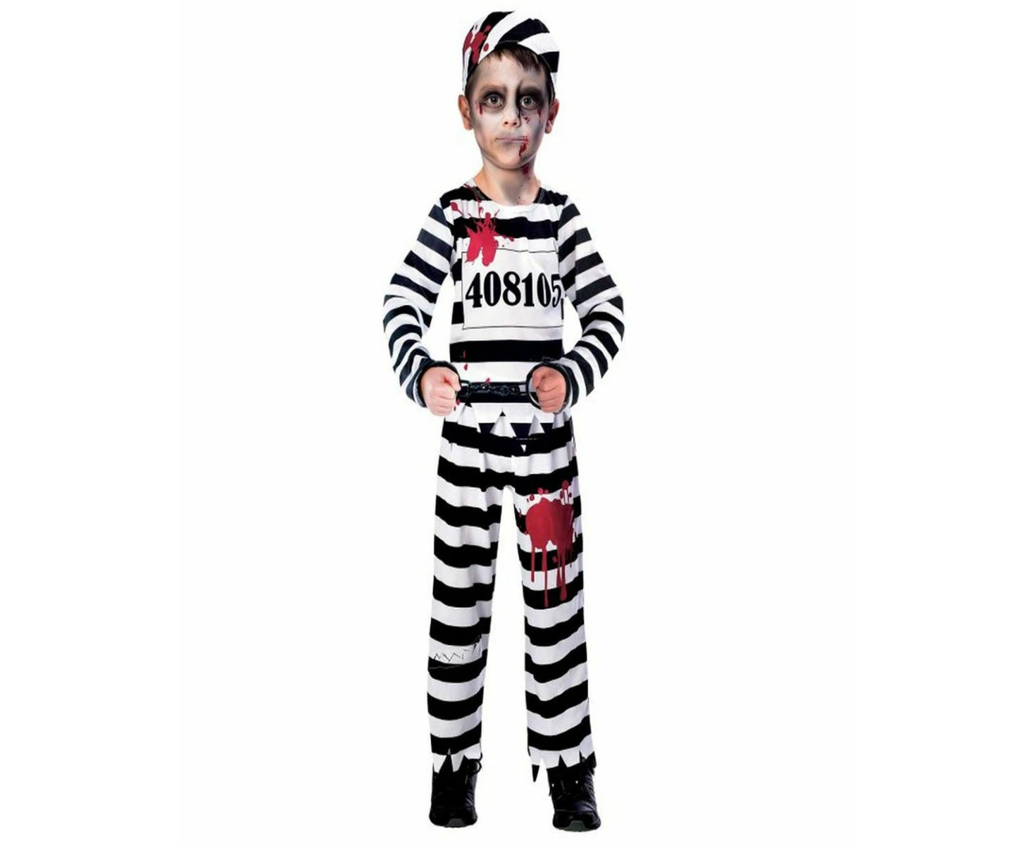 Zombie Convict Boys Costume