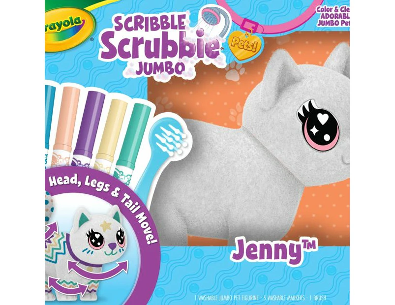 Crayola Scribble Scrubbie Jumbo Pet Jenny