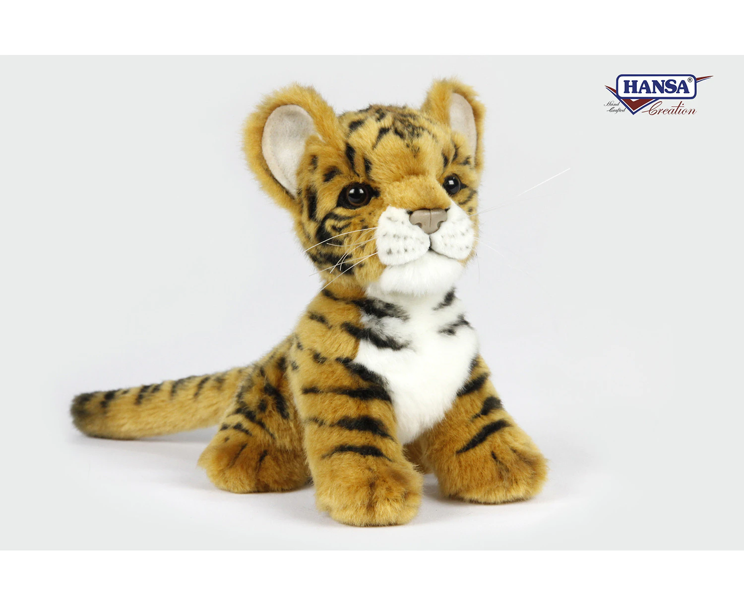 Hansa Creation Plush Tiger Cub 17cm CA Australia HC7280