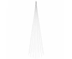 Nnevl Christmas Tree On Flagpole Warm White 1134 Leds 800 Cm