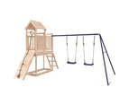 Outdoor Playset Solid Wood Pine