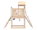 Outdoor Playset Solid Wood Pine