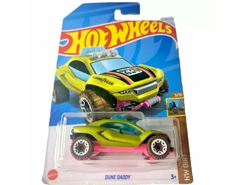 Hot Wheels Worldwide Basic Car 2024 Wave 13N Case - Dune Daddy Green