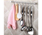 Stainless Steel Wall Hook Hanger Coat Robe Towel Hat Clothes Rack for Kitchen Bathroom