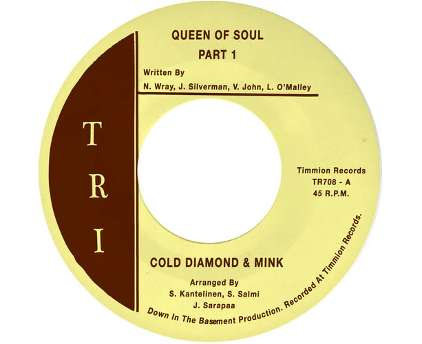 Cold Diamond & Mink - Queen Of Soul Pt. 1/Queen Of Soul Pt. 2  [7-INCH SINGLE] USA import