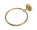 Towel Ring Antique Style Brass Stainless Steel High Hardness Durable Rustproof Hand Towel Holder for Bathroom