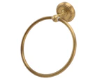 Towel Ring Antique Style Brass Stainless Steel High Hardness Durable Rustproof Hand Towel Holder for Bathroom