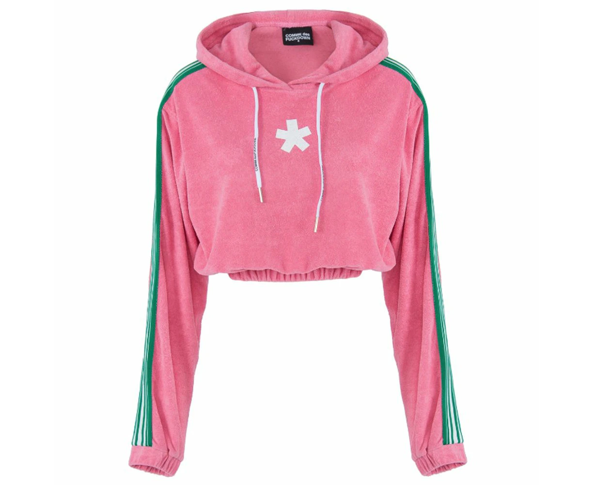 Comme Des Fuckdown Pink Cotton Sweater