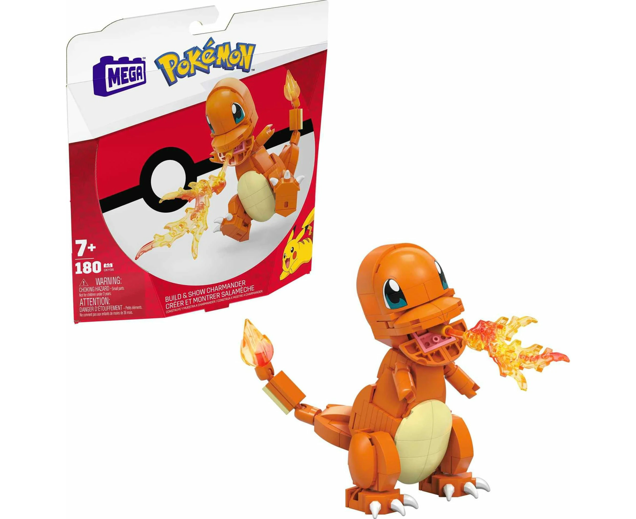 Mega Construx Pokémon Charmander – Build The Fire-type Pokémon!