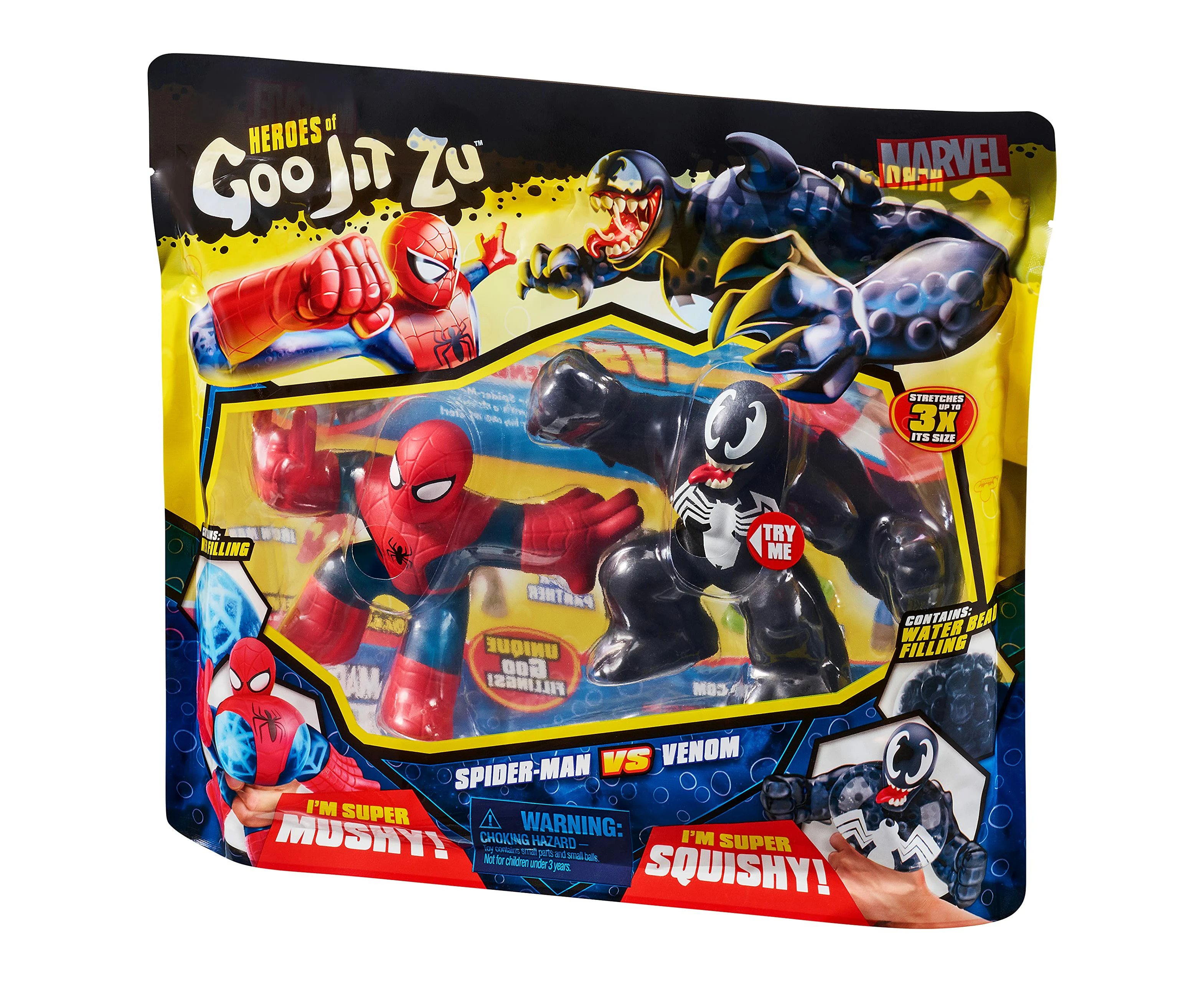 Heroes Of Goo Jit Zu Spider-man Vs Venom Marvel Versus Pack – The Ultimate Battle! Which Side Will You Choose?