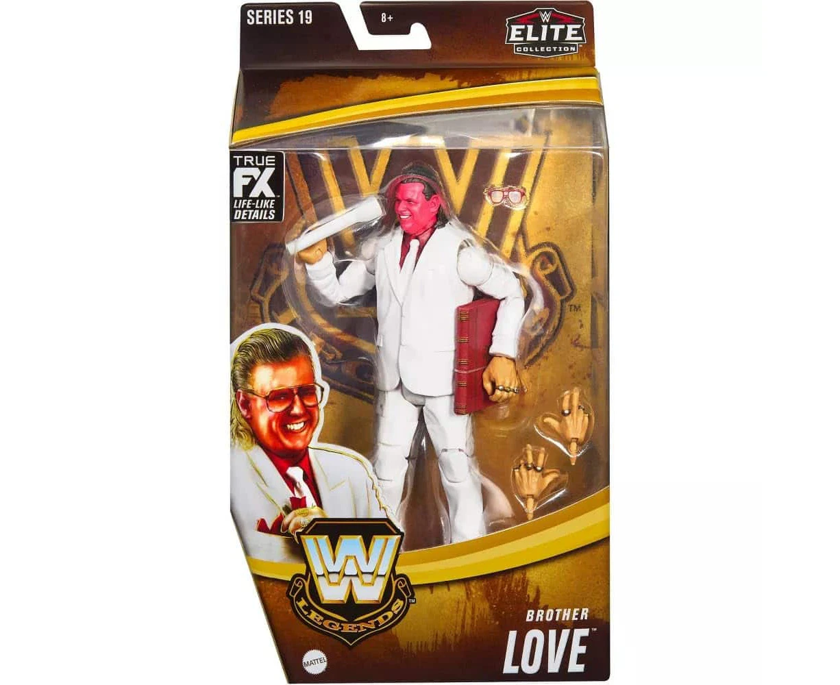 Wwe Elite Collection Brother Love Wrestling Action Figure – The Wwe Universe Just Got A Whole Lot More Entertaining!