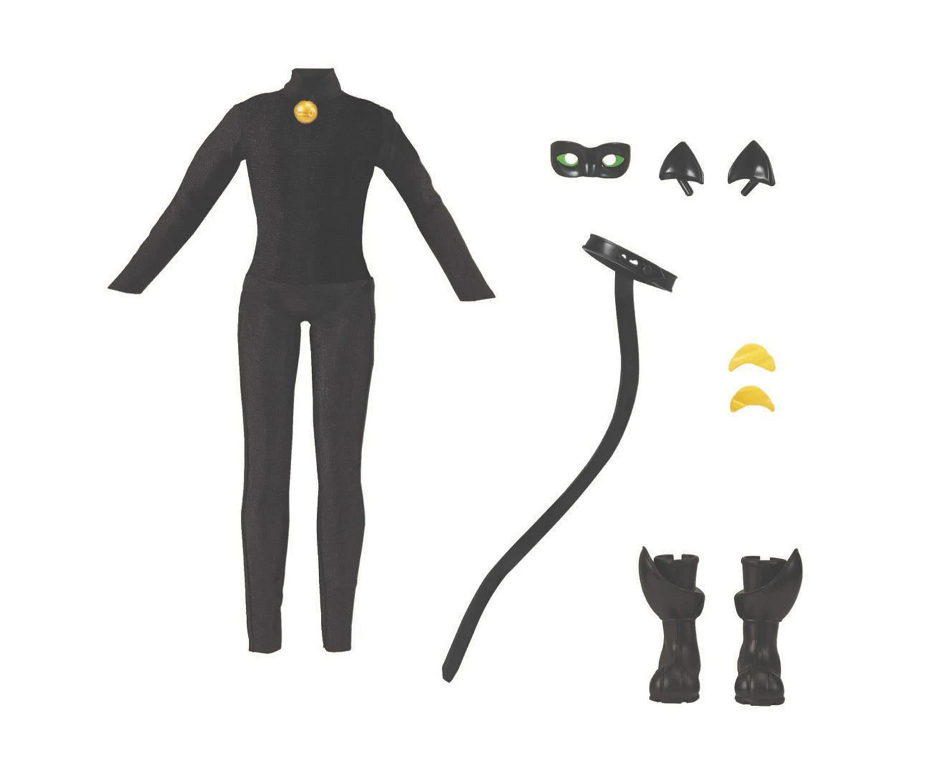 Miraculous Ladybug Adrien/cat Noir Fashion Doll - Transform! This Figure Transforms From Adrien To Cat Noir!