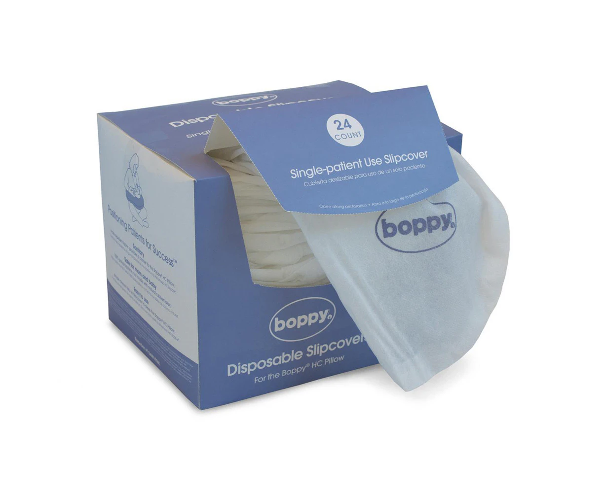 24pc Chicco Nursing Disposable Boppy Hospital Slipcover Single-Patient Use White