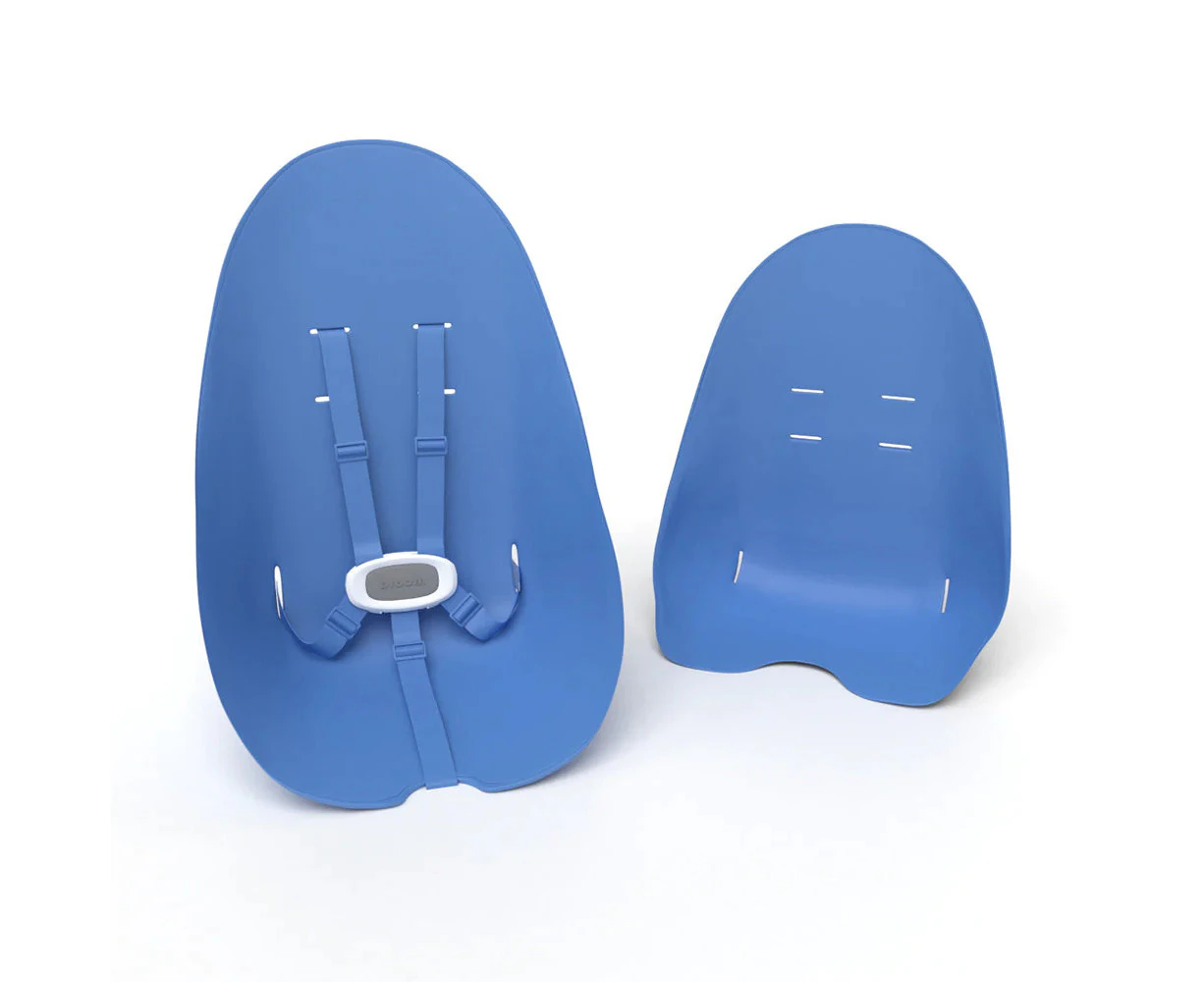 Bloom Fresco Infant Modern Seat Pad Starter Kit High Chair Blue Size 0-8y