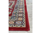 Cheapest Rugs Online Charter 57149-1454 In Red : Runner Rug