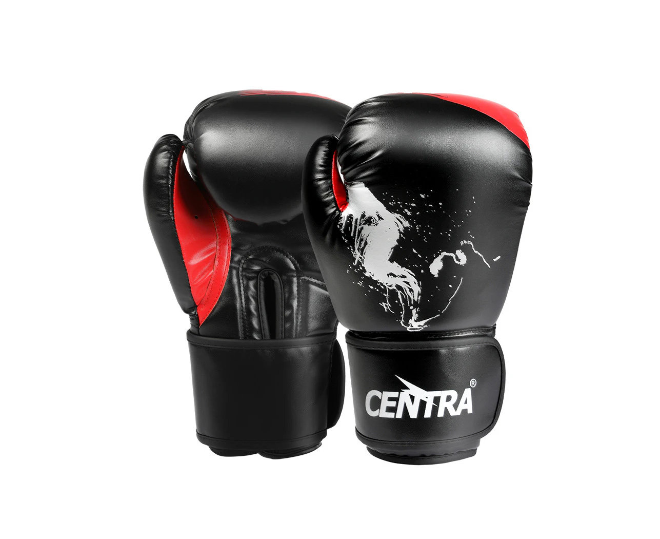 Centra Boxing Gloves PU Leather MMA Training Mitts Fight Punch Bag Sparring 8OZ