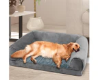 Pawz Pet Bed Sofa Soft Warm Mattress Cushion Pillow Mat Plush  M L XL XXL