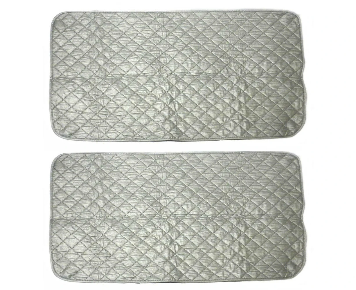 2x Iron Anywhere Portable Magnetic Ironing Mat Blanket Ironing Board Replacement