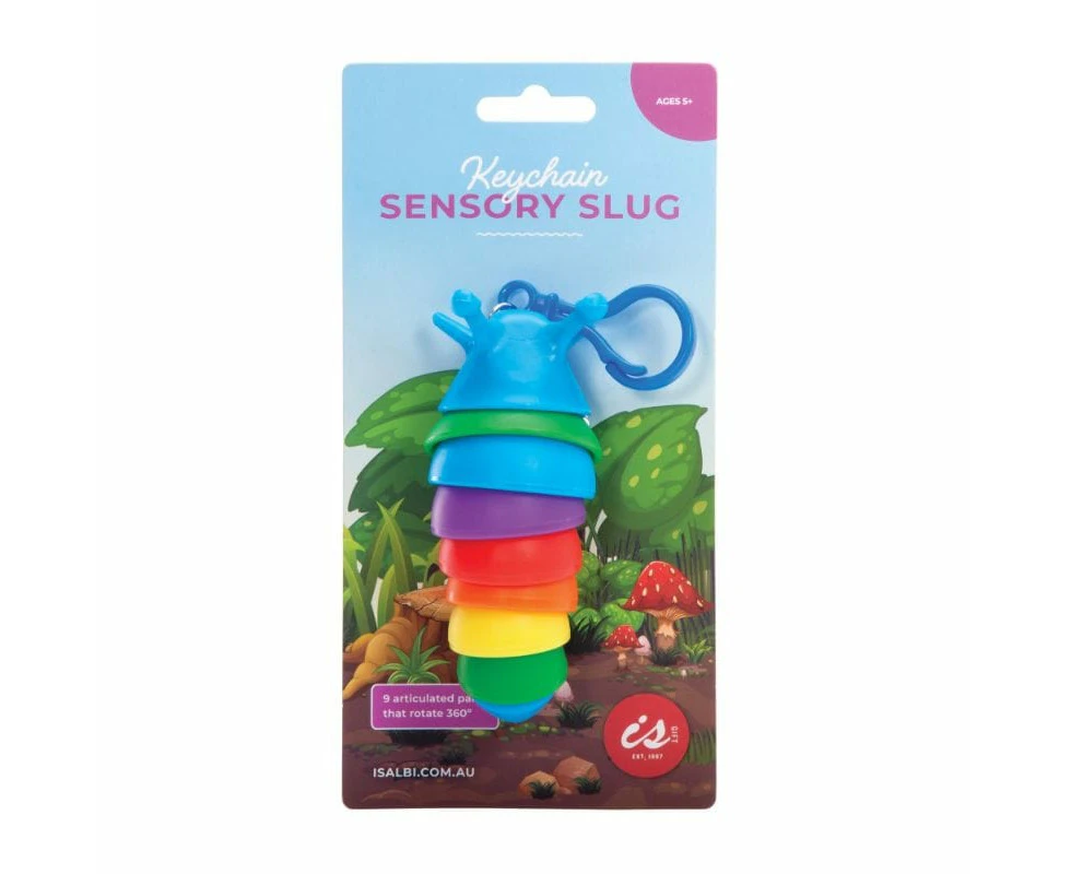 Sensory Slug Key Chain