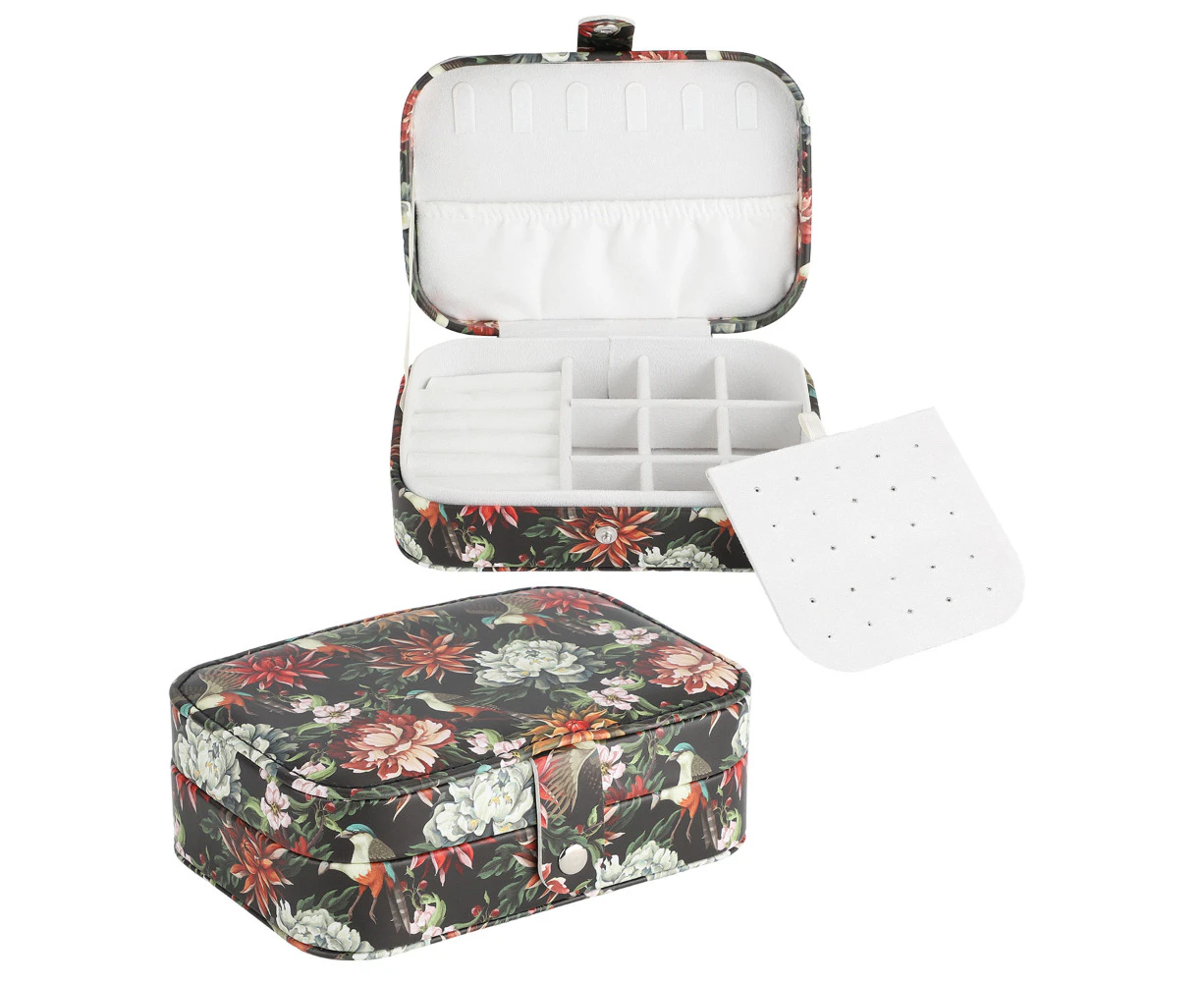 Lulu Grace Paradise Bliss Print Design Jewellery Box 15.8 x 11.5 x 5.2cm