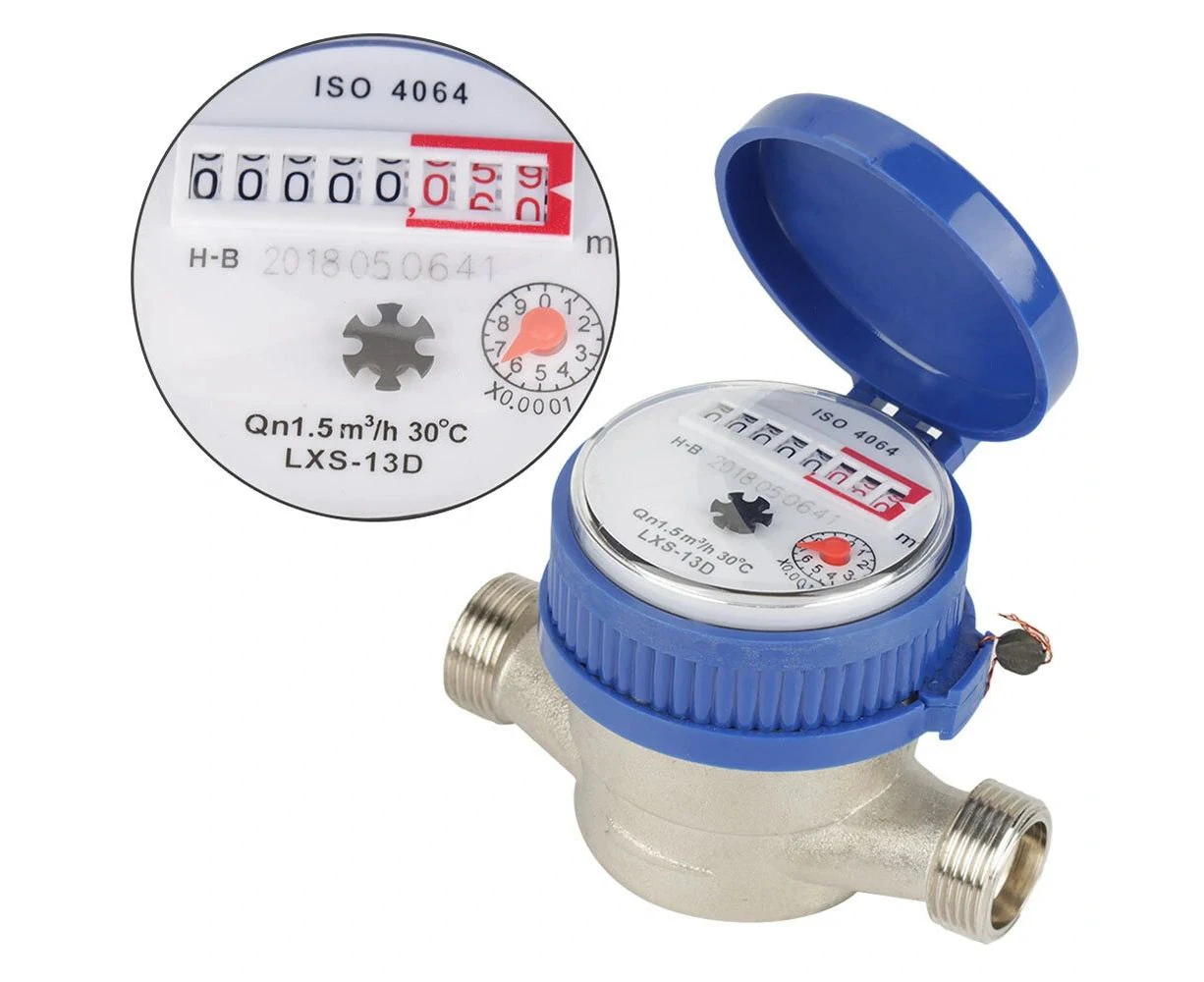 Intelligent water meter Household mechanical high sensitive pointer digital display combination water meter