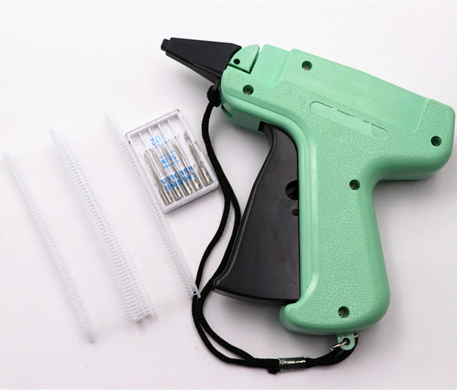 Tagging Gun for Clothing Retail Price Label Gun Standard Tag Attacher Set with5 Needles and 1000pcs of Barbs