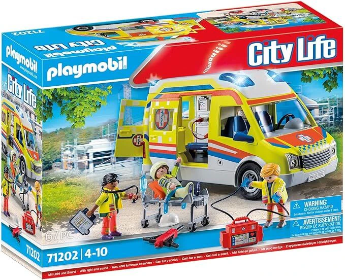 Playmobil City Life - Ambulance with Lights and Sound