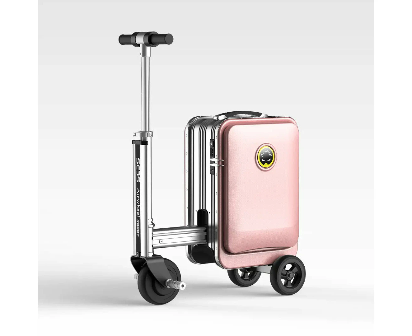 Airwheel SE3S Pink | Electric Rideable Smart Suitcase | 20-Inch with 20L Capacity