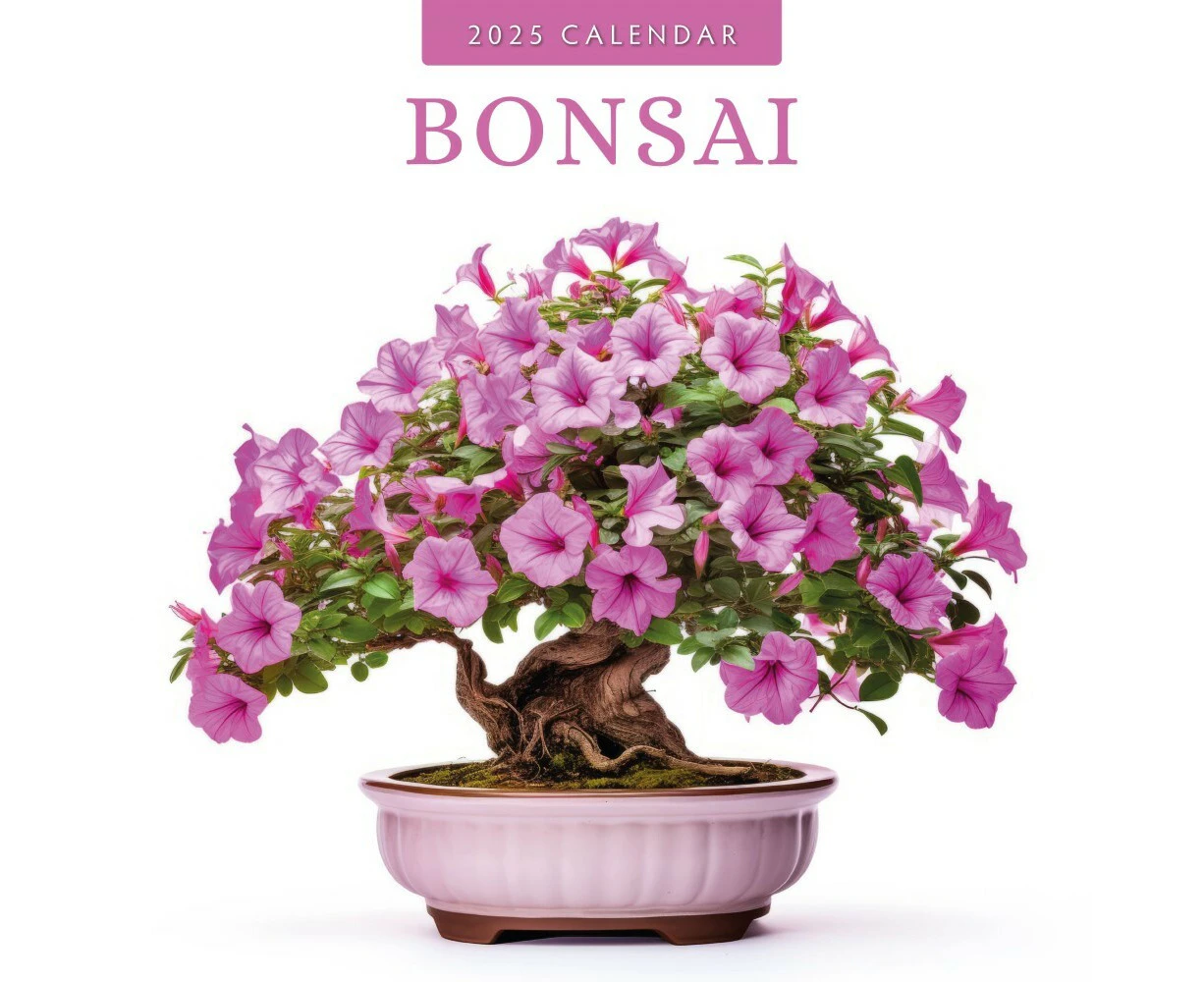 Bonsai - 2025 Square Wall Calendar 16 month by Red Robin