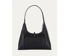 Jo Mercer Women's Shilo Shoulder Bag Black Leather