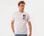 Russell Athletic Men's USA Tee / T-Shirt / Tshirt - White