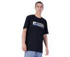 Russell Athletic Men's Bar Logo Tee / T-Shirt / Tshirt - Navy