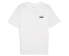 Puma Men's Graphics Feel Good Tee / T-Shirt / Tshirt - White