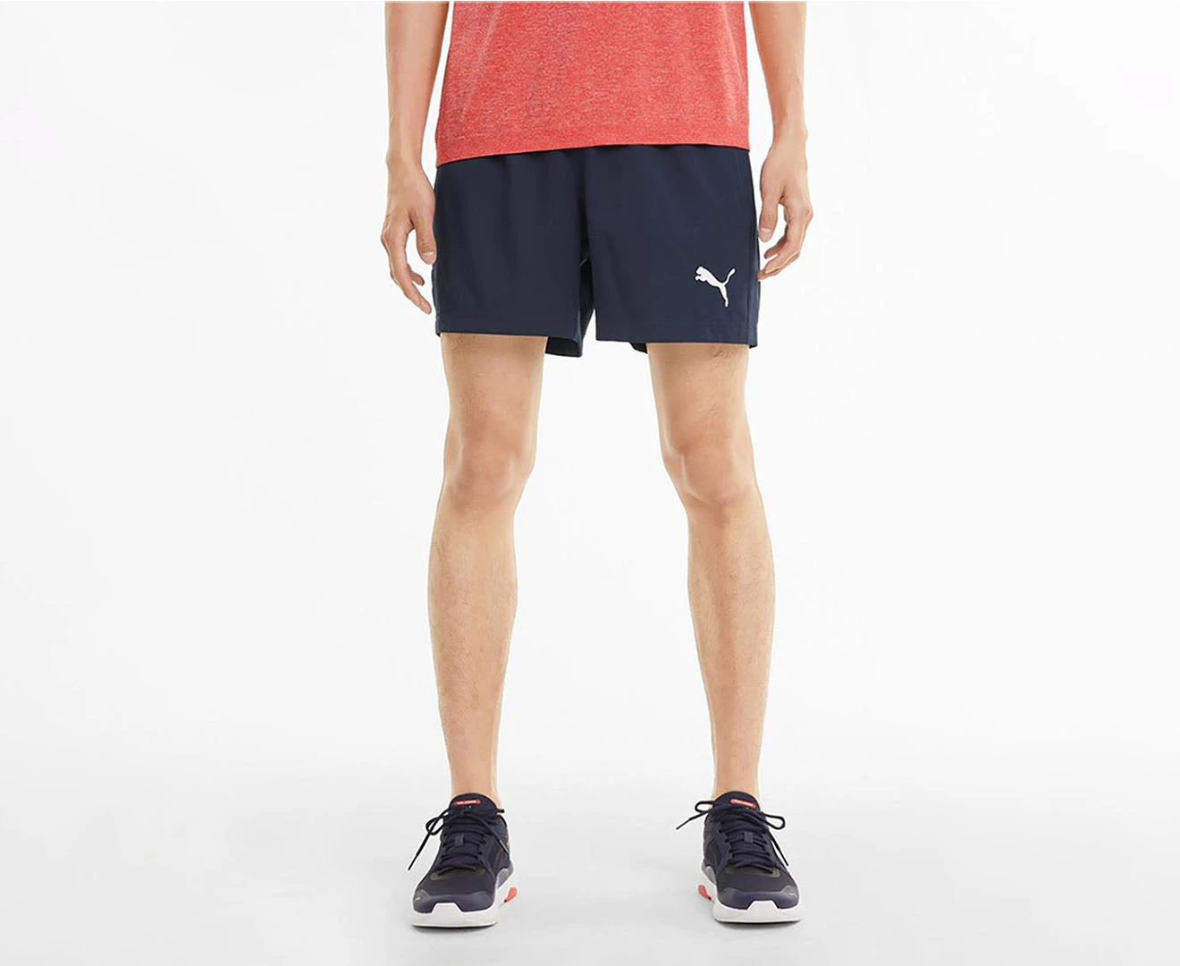 Puma Men's Active Woven 5" Shorts - Peacoat