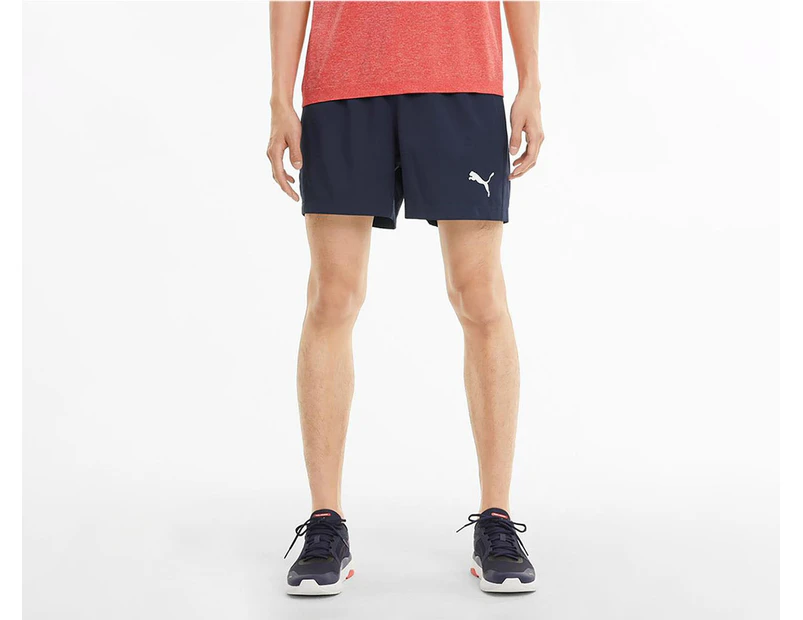 Puma Men's Active Woven 5" Shorts - Peacoat