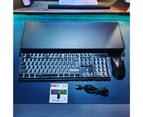 HXSJ L96 2.4G Wireless RGB Backlit Keyboard and Mouse Combo Gaming Keypads And Gaming   Mouse 104 Pudding Key Caps 4800DPI Large Battery Capacity