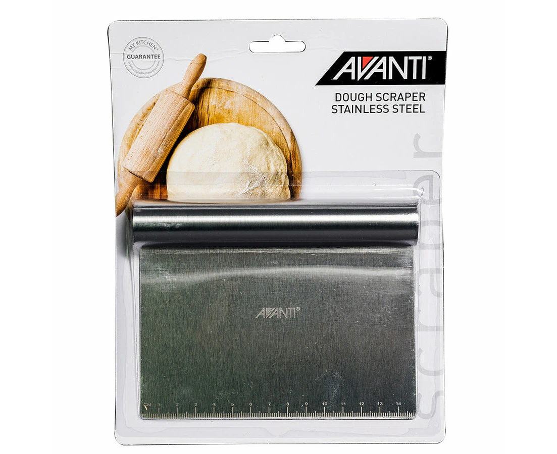 Avanti Pizza Dough Scraper - Stainless Steel