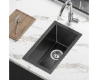 ALFORDSON Kitchen Sink Stainless Steel Basin 250X450MM Black