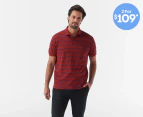 Tommy Hilfiger Men's Bold Stripe Polo Shirt - Regatta Red