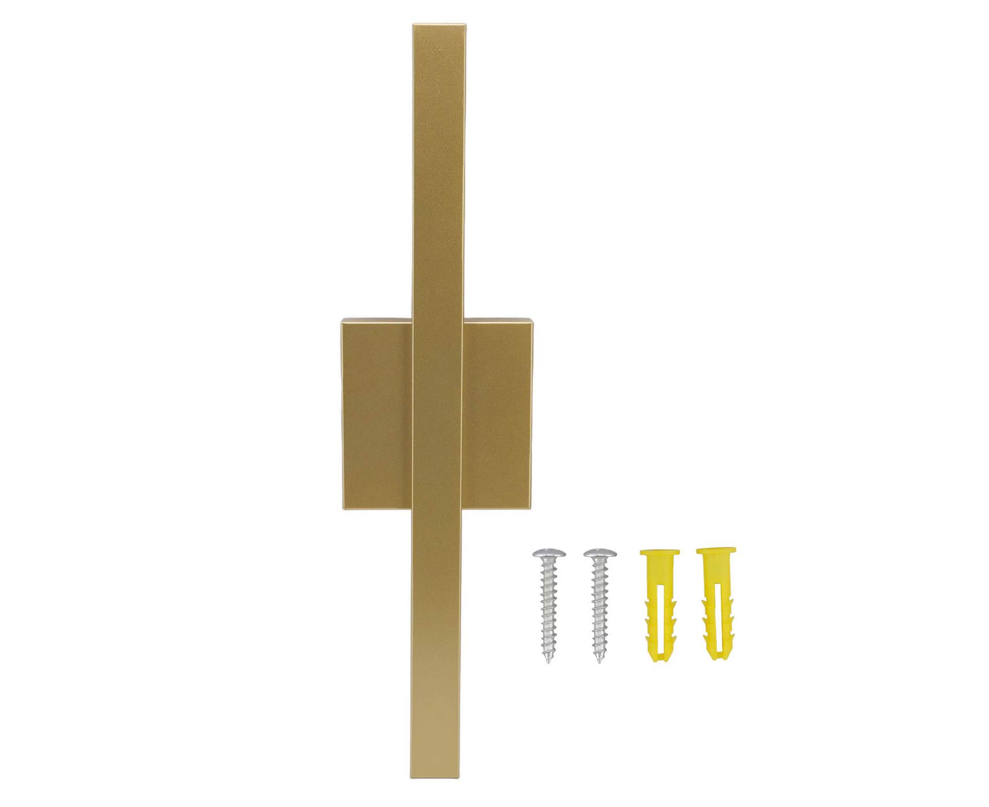 Linear Wall Sconce Golden Modern Long Strip Lamp 60cm 85-265V for Bedroom Living Room