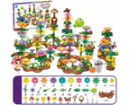 272Pcs Flower Garden Building Toy for Girls, Garden Building Sets Educational Activity STEM Toys, Preschool Educational Gardening Toys