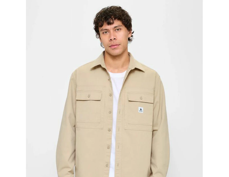 Long Sleeve Utility Overshirt - Commons