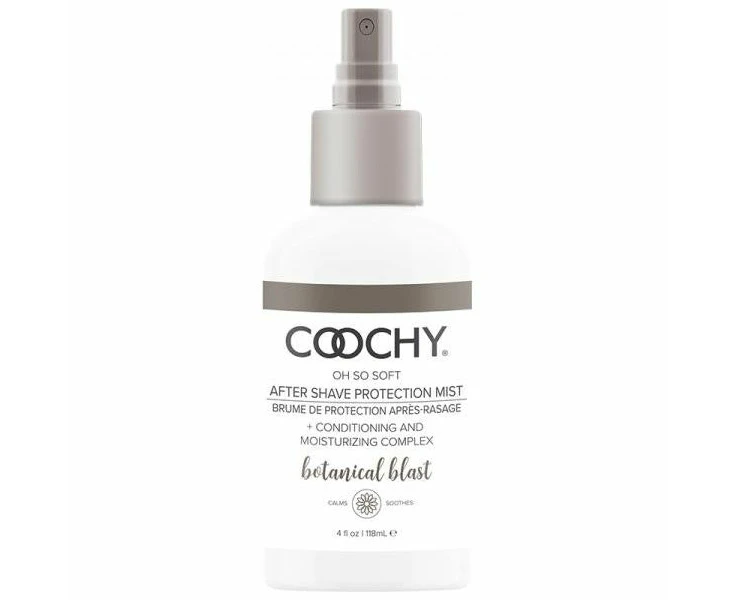 Botanical Blast Coochy After Shave Protection Mist Soothing Essential Oils, Hydrating Moisturizers 4 Fl.oz.