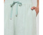 Target European Linen Long Shorts