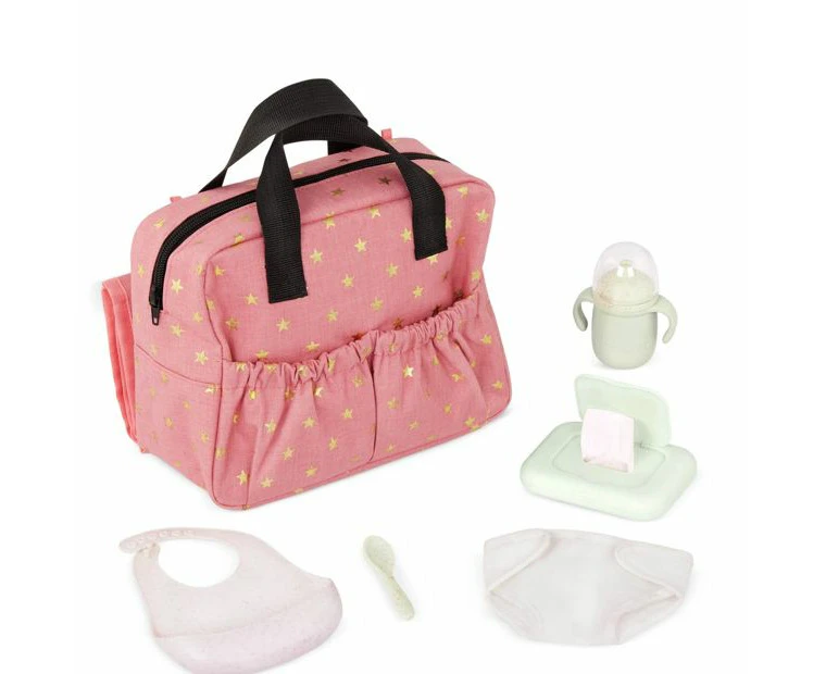 LullaBaby Doll Diaper Bag Set