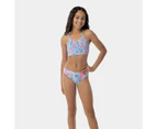 Piping Hot Shirred Swim Bikini Set