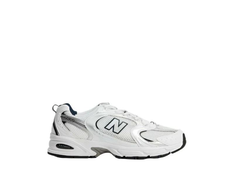 New Balance Unisex 530 Lifestyle Sneakers Shoes - White with Natural Indigo