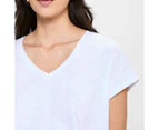 Target Australian Cotton V-Neck Slub T-Shirt