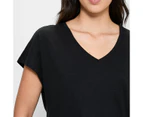 Target Australian Cotton V-Neck Slub T-Shirt